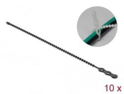 Delock újrahasználható kötöző Hx 310 x Sz 4, 5 mm 10 db fekete (18967)
