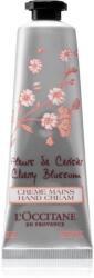 L'Occitane Fleurs de Cerisier kézkrém cseresznyevirág 30 ml