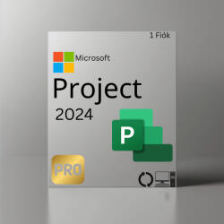 Microsoft Project Professional 2024 Microsoft fiókos Digitális licensz KULCS PC/MAC