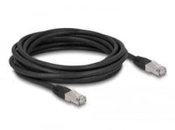 Delock RJ45 hálózati kábel Cat. 6A S/FTP PE kültéri 15m fekete (80131) (80131)