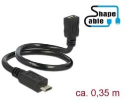 Delock USB-A 2.0 -> USB micro-B OTG, anya/apa, 0, 35m (839249)