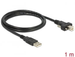 Delock USB 2.0 A > USB 2.0 B kábel 1m (83594)