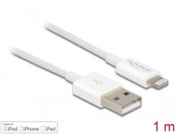 Delock USB USB 2.0 - Lightning kábel 1m (83000) (83000)