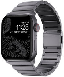 Nomad Aluminum Apple Watch 42/44/45/49mm fém szíj, asztroszürke (NM01327585)