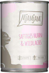 MjAMjAM 6x400g MjAMjAM Csirke & vadlazac nedves macskatáp