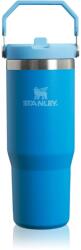 Stanley IceFlow Flip Straw Tumbler sticlă inoxidabilă pentru apă Azure 890 ml