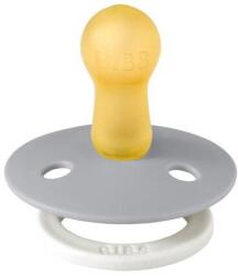 BIBS Suzeta fosforescenta Colour Glow Latex, tetina rotunda, 6 luni + Cloud, BIBS (200272C)