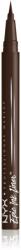 NYX Professional Makeup Epic Ink contur de precizie, rezistent la apă culoare Dark Chocolate 1 ml