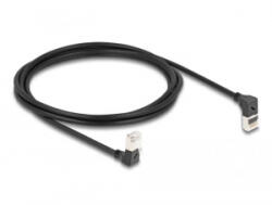Delock RJ45 hálózati kábel Cat. 6A S/FTP 2m fekete (80294) (80294)