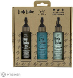 Peaty's Peatys Linklube All Seasons kenőanyag készlet, 3x60 ml