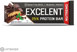 Nutrend Excelent Double Bar fehérjeszelet, 40 g (mandula + pisztácia)