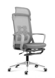 Mark Adler Ergonomikus irodai forgószék kényelmes , állítható magasság, lábtámasz, szürke (MA-MANAGER-36-GREY)