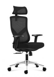 Mark Adler Ergonomikus irodai forgószék, állítható magasság, fejtámla és deréktámasz, hálós anyag, fekete (MA-MANAGER-33BLACK)