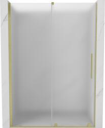 Mexen Velar, tolózuhanyajtó nyitáshoz 140 cm, 8 mm-es matt üveg, arany matt, 871-140-000-31-55 (871-140-000-31-55)