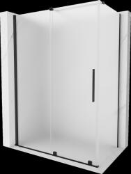 Mexen Velar, tolóajtós zuhanykabin 140 x 70 cm, 8 mm-es matt üveg, fekete matt, 871-140-070-31-70 (871-140-070-31-70)