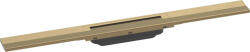 Hansgrohe RainDrain Flex, felső zuhanylefolyó készlet 1000, rövidíthető, szabad felületű beépítéshez, szálcsiszolt bronz, HAN-56046140 (HAN-56046140)