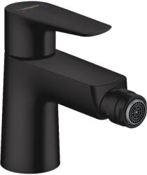 Hansgrohe Talis E, egykaros bidé mixer kihúzható hulladékkészlettel, matt fekete, HAN-71720670 (HAN-71720670)