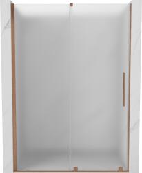 Mexen Velar, tolózuhanyajtó nyitáshoz 160 cm, 8 mm-es matt üveg, rézmatt, 871-160-000-31-65 (871-160-000-31-65)