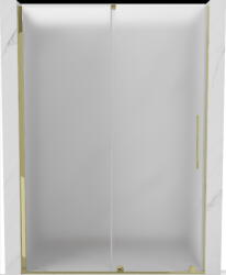 Mexen Velar, tolózuhanyajtó nyitáshoz 150 cm, 8 mm-es matt üveg, arany fényes, 871-150-000-31-50 (871-150-000-31-50)