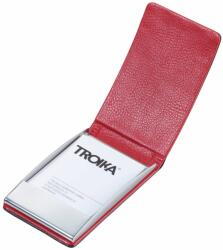Troika Визитник Troika CDC92/LE, еко кожа, червен (CDC92/LE)