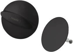 Hansgrohe Flexaplus, felső lefolyó túlfolyó készlet, fekete matt, 58185670 (HAN-58185670)
