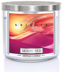 Kringle Candle Lumânare Kringle Lumânare parfumată TUMBLER Desert Oud cu 3 fitiluri 411g,