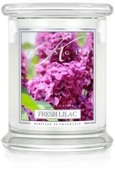 Kringle Candle Lumanare parfumata Fresh Liliac mediu 2 fitil (411 g),