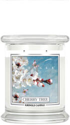 Kringle Candle Lumânare Kringle TUMBLER Lumânare parfumată cu 3 fitiluri Cherry Tree 411g,