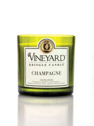 Kringle Candle Lumânare Kringle VINEYARD Lumânare parfumată cu șampanie 4 fitil (737 g),