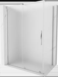 Mexen Velar, zuhanykabin tolóajtóval 140 x 85 cm, 8 mm-es matt üveg, króm, 871-140-085-31-01 (871-140-085-31-01)