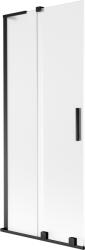Mexen Velar L, 2 szárnyas eltolható kádparaván 85 x 150 cm, 8 mm mattüveg, fekete matt, 896-085-003-31-70 (896-085-003-31-70)