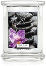 Kringle Candle Spa lumanare parfumata de zi medie 2 fitil (411 g),