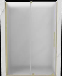Mexen Velar, tolózuhanyajtó nyitáshoz 160 cm, 8 mm-es matt üveg, arany matt, 871-160-000-31-55 (871-160-000-31-55)
