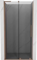 Mexen Velar L, tolózuhanyajtó nyitáshoz 120 cm, 8mm szürke üveg, rézmatt, 871-120-003-41-65 (871-120-003-41-65)