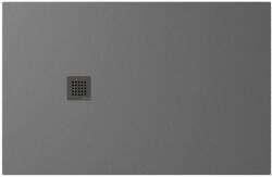 POLYSAN Öntött márványból készült Polysan, TRENECA zuhanytálca 140x90cm méretállítási lehetőséggel, szürke matt, 84309.31 (84309.31)