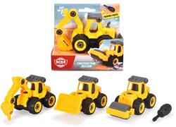 Dickie Toys Construction szerelhető munkagépek - négyféle (203341032)