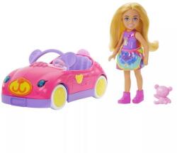 Mattel Barbie: Chelsea și decapotabila ei (HXN05) Papusa Barbie
