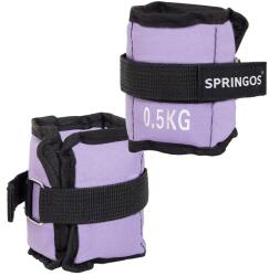 Springos Lábsúlyok 2 x 0, 5kg FA0003 (FA0003)