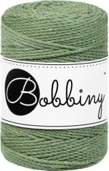Bobbiny 3PLY Macramé Rope 1, 5 mm 100 m Golden Eucalyptus Green Șnur (<![CDATA[TD-E061]]>)