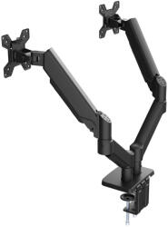 Audizio CMA20G DUPLA monitortartó kar, gázrugós, 17″ - 32″