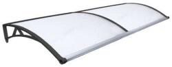 300 cm Polikarbonát Előtető - Víztiszta, Vízelvezetővel (G100300)