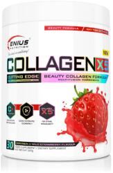 Genius Nutrition Collagen X5 cu capsuni, 360g, Genius Nutrition