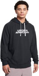 Under Armour Rival Fleece Textured Glitch Hoodie M | Bărbați | Hanorace | Negru | 1389428-001