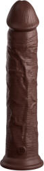 Pipedream King Cock Elite 11" Silicone Dual Density Cock Brown Dildo