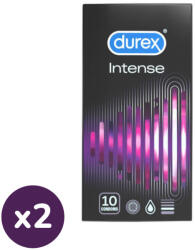 Durex Intense bordázott és pontozott óvszer (2x10 db)