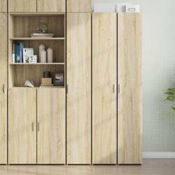 vidaXL sonoma tölgy színű szerelt fa magasszekrény 30 x 42, 5 x 185 cm (3281394) - vidaxl