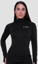 GymBeam Hanorac de alergare pentru femei 1/2 Zip Pulse Black M