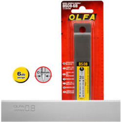 OLFA BS08-6B penge kaparóhoz, 0.8 mm, 6 db/csomag (BS08-6B)