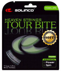 Solinco Tour Bite Soft (12 m) Teniszütő húrozása 1, 20 mm