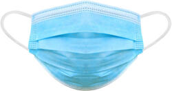 Szájmaszk - 3 rétegű - kék - 10 db / csomag